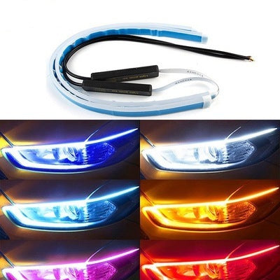 Colored LED Headlights